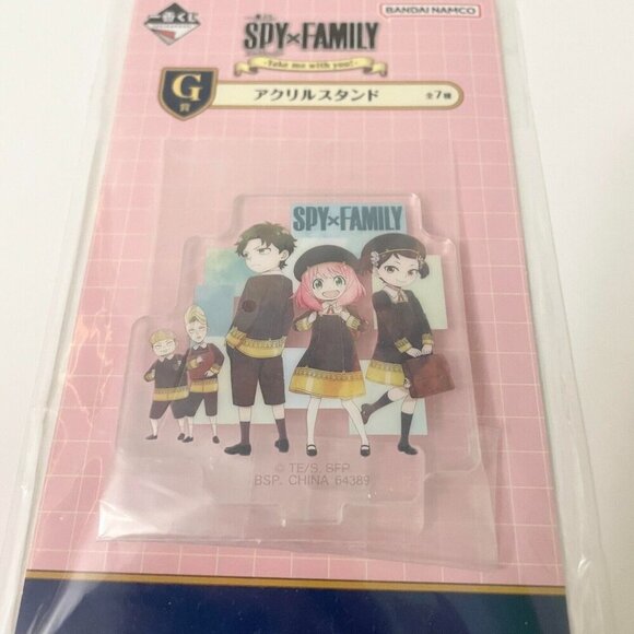 Spy X Family Bandai Acrylic Stand Ichiban Kuji Japan - Picture 11 of 11